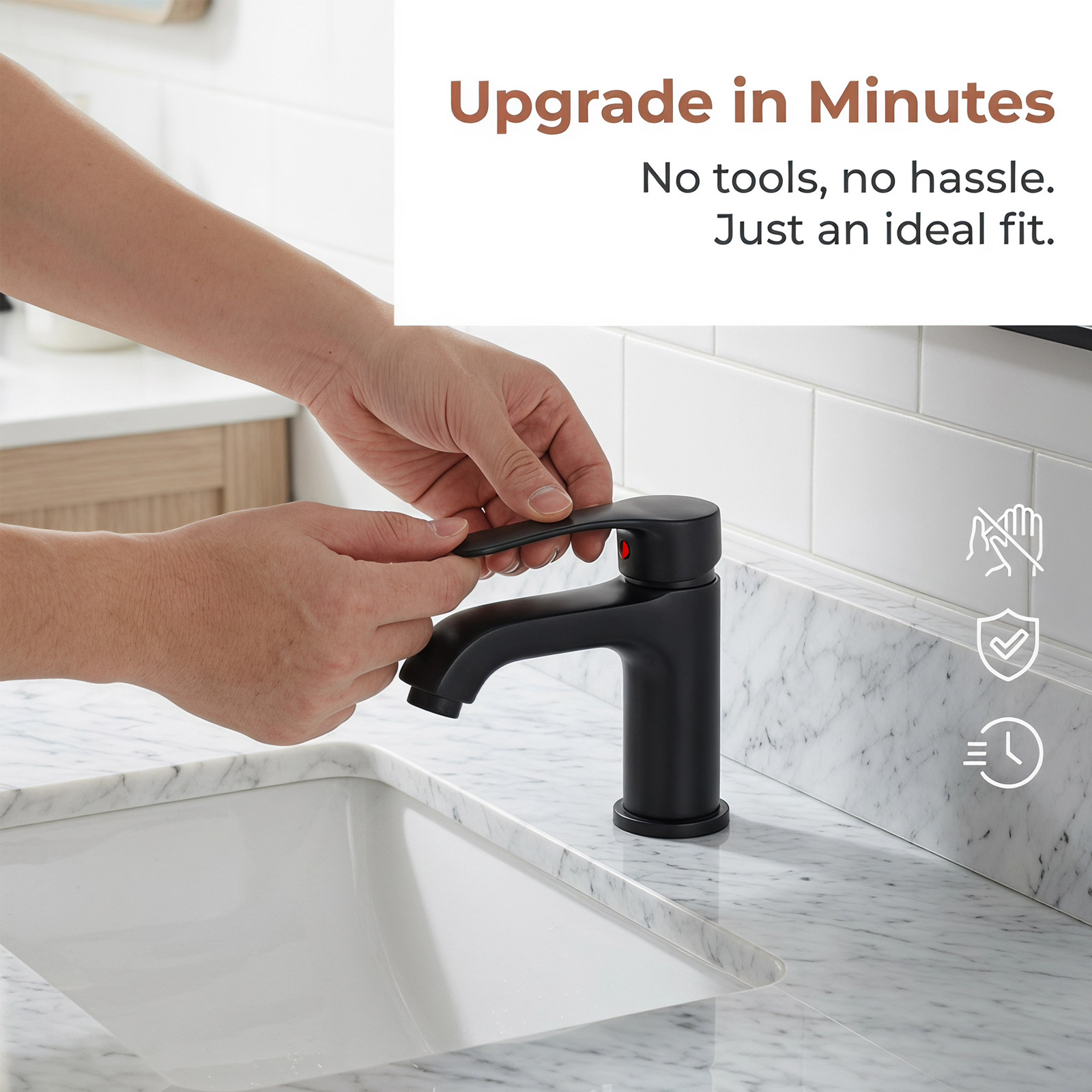Poignée de robinet d'évier à l - Basin Mixer Cartridge avis et prix