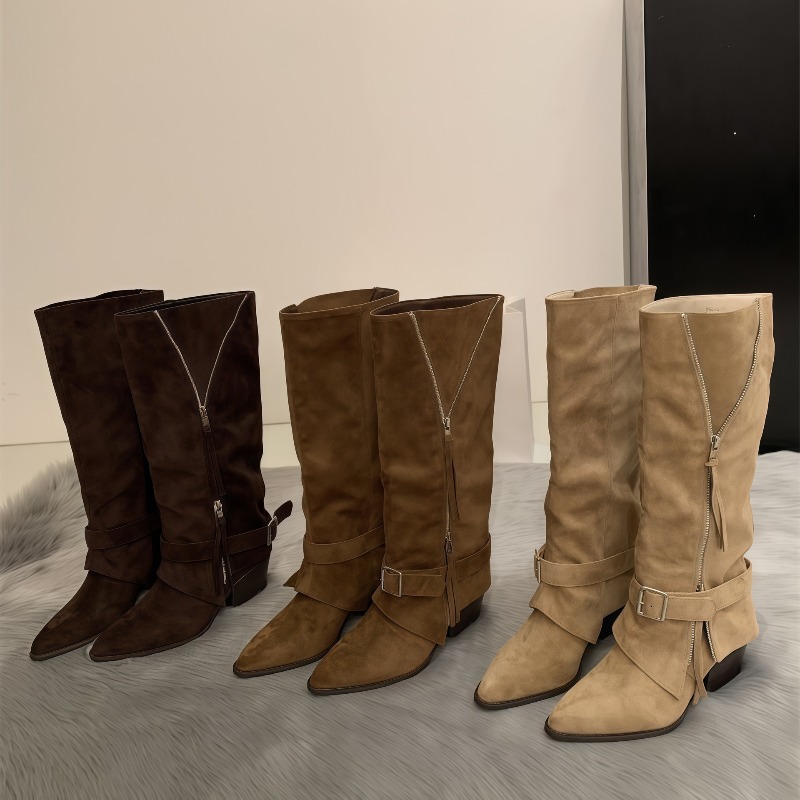 Bottes longues décontractées e - Pipe Bending Spring avis et prix