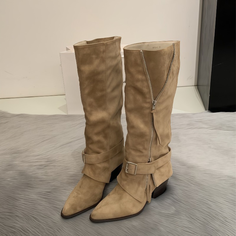 Bottes longues décontractées e - Pipe Bending Spring avis et prix