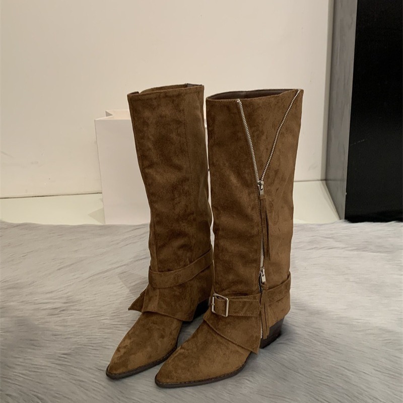 Bottes longues décontractées e - Pipe Bending Spring avis et prix